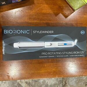 BIO IONIC Stylewinder Rotating Styling Iron 1.25 Inch open box - good condition